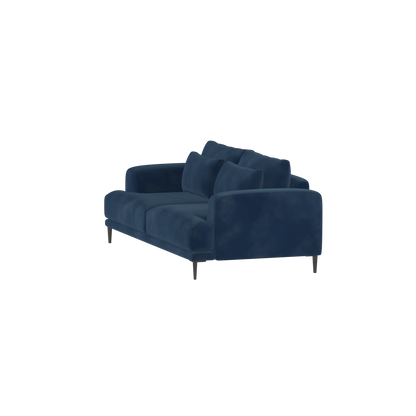 Valen 2 Seater Sofa — Deep Seating with Oversized Cushions