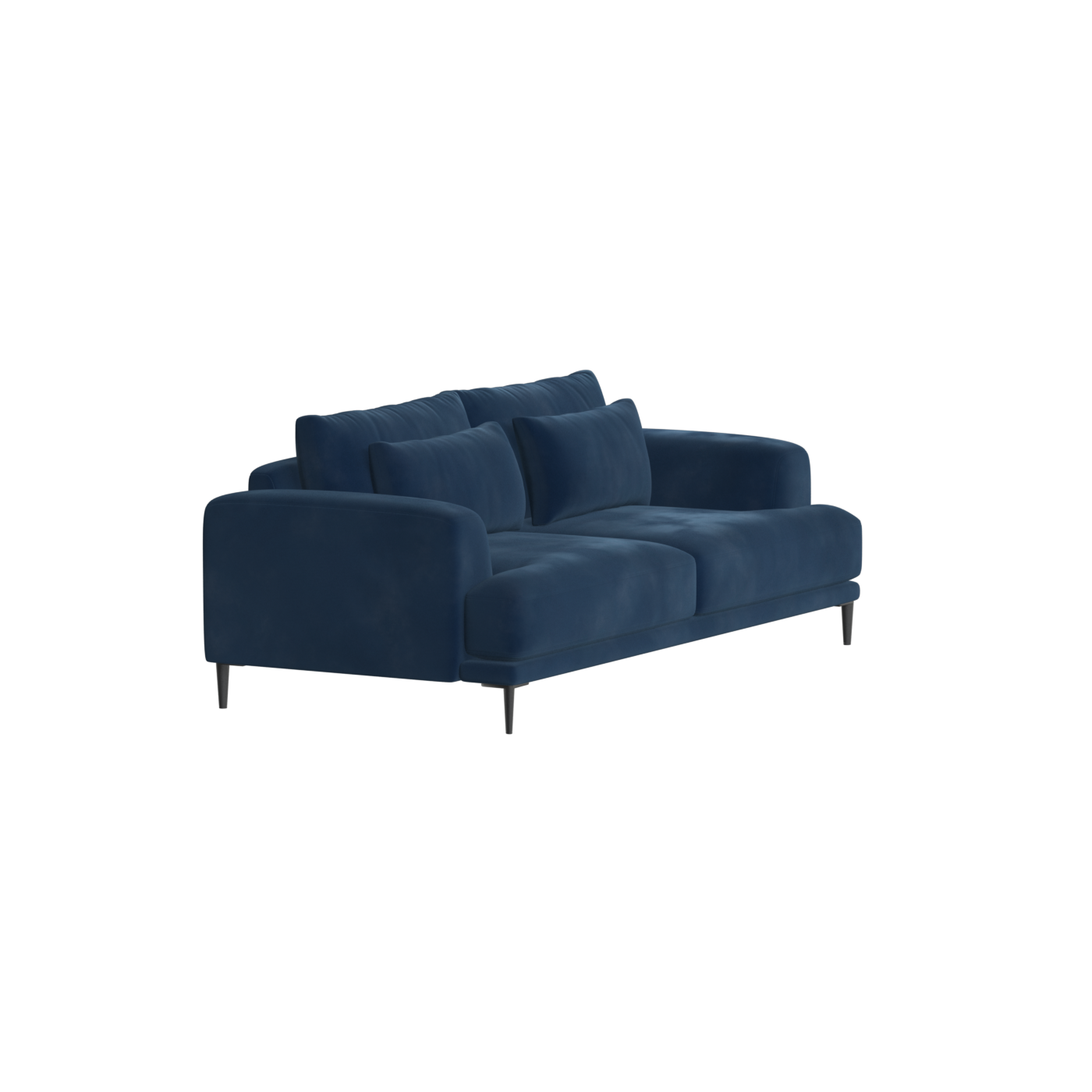 Valen 2 Seater Sofa — Deep Seating with Oversized Cushions