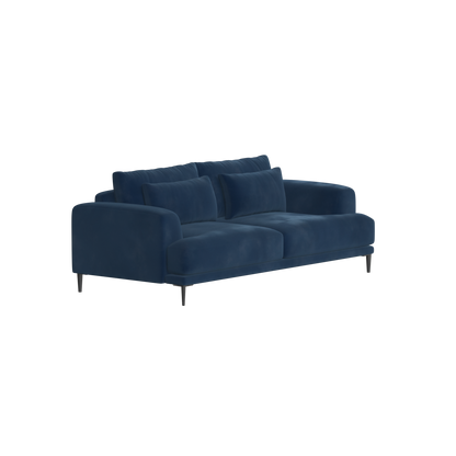 Valen 2 Seater Sofa — Deep Seating with Oversized Cushions