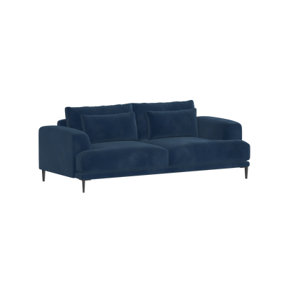 Valen 2 Seater Sofa — Deep Seating with Oversized Cushions