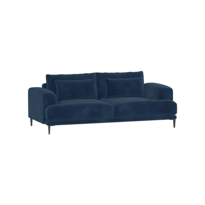Valen 2 Seater Sofa — Deep Seating with Oversized Cushions