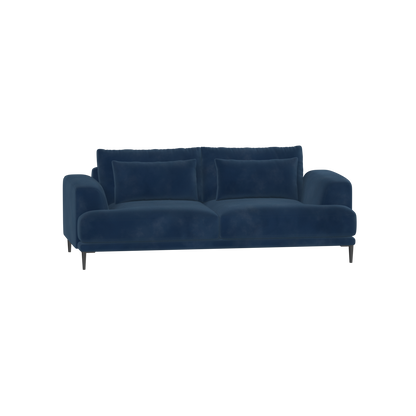 Valen 2 Seater Sofa — Deep Seating with Oversized Cushions
