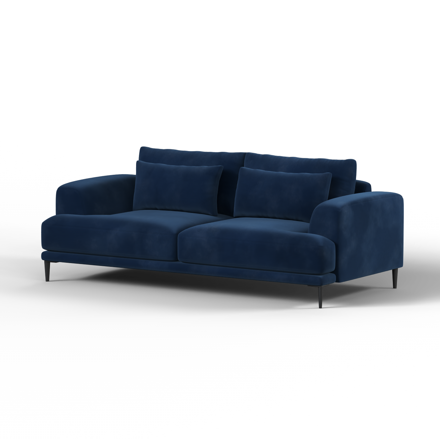 Valen 2 Seater Sofa — Deep Seating with Oversized Cushions