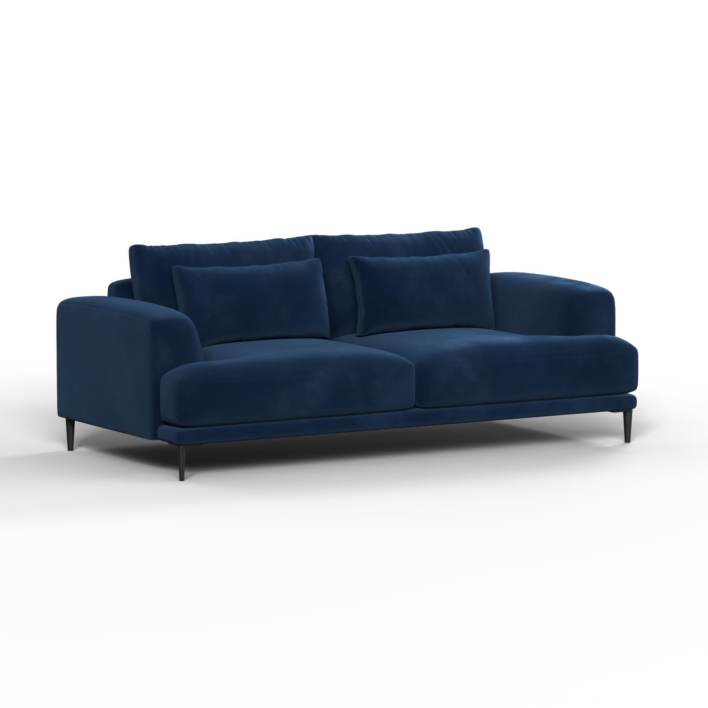 Valen 2 Seater Sofa — Deep Seating with Oversized Cushions