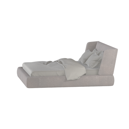 Valentina bed in Boucle Baloo Fabric