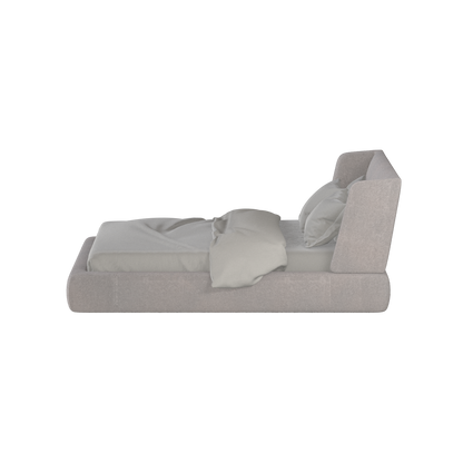 Valentina bed in Boucle Baloo Fabric