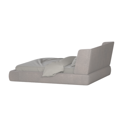Valentina bed in Boucle Baloo Fabric