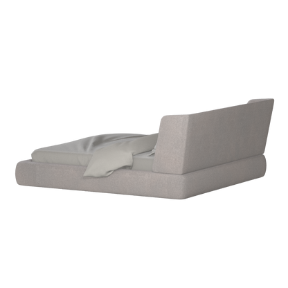 Valentina bed in Boucle Baloo Fabric