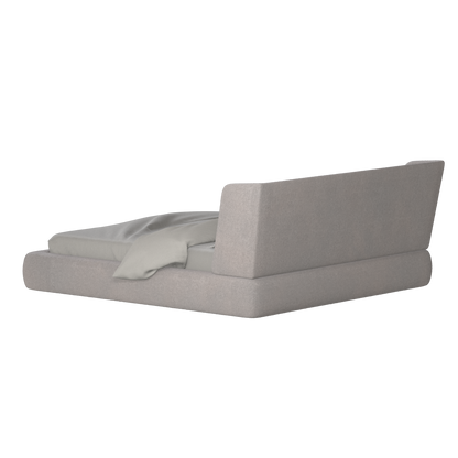 Valentina bed in Boucle Baloo Fabric