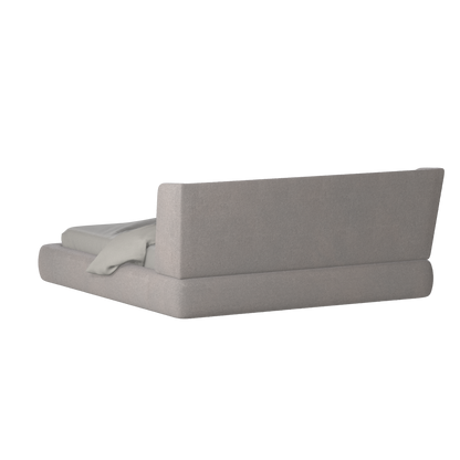 Valentina bed in Boucle Baloo Fabric