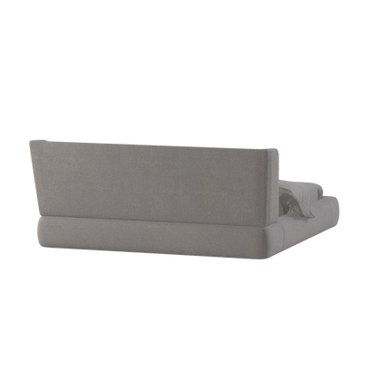 Valentina bed in Boucle Baloo Fabric