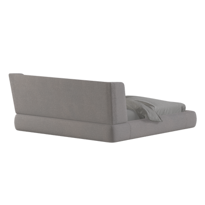 Valentina bed in Boucle Baloo Fabric