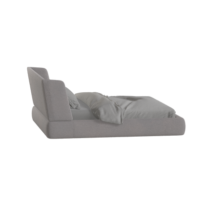 Valentina bed in Boucle Baloo Fabric