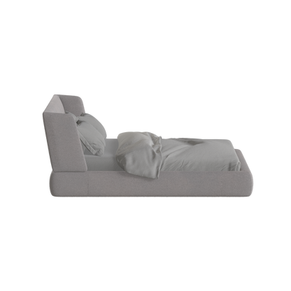 Valentina bed in Boucle Baloo Fabric