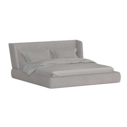 Valentina bed in Boucle Baloo Fabric