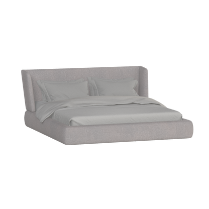 Valentina bed in Boucle Baloo Fabric
