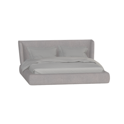 Valentina bed in Boucle Baloo Fabric