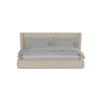 Valentina bed in Boucle Baloo Fabric