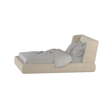 Valentina bed in Boucle Baloo Fabric