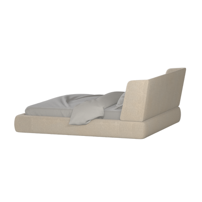 Valentina bed in Boucle Baloo Fabric