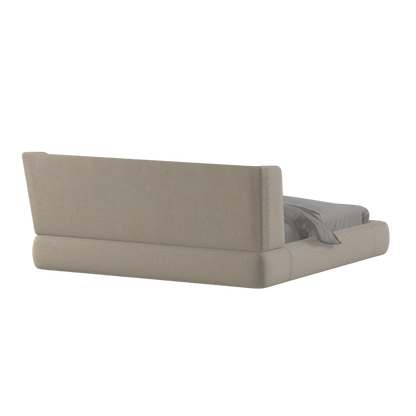 Valentina bed in Boucle Baloo Fabric