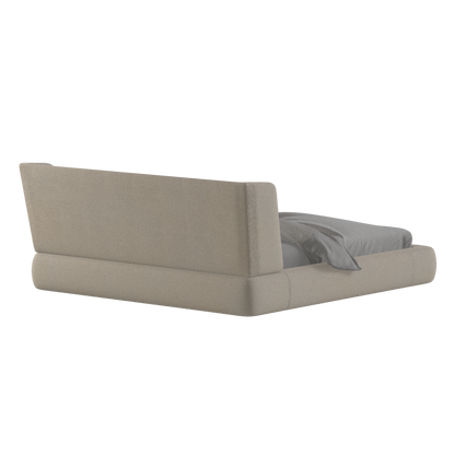 Valentina bed in Boucle Baloo Fabric