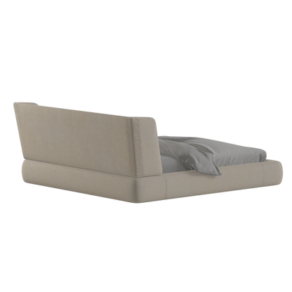 Valentina bed in Boucle Baloo Fabric