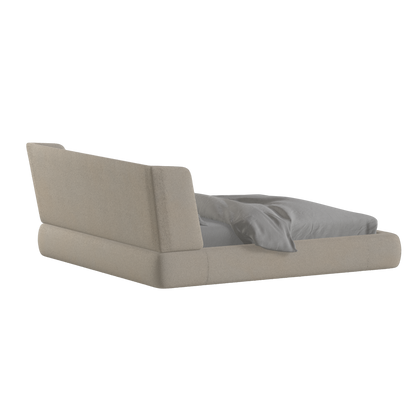 Valentina bed in Boucle Baloo Fabric