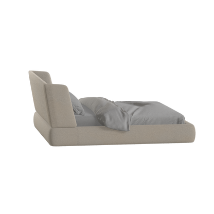 Valentina bed in Boucle Baloo Fabric