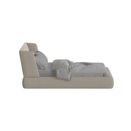 Valentina bed in Boucle Baloo Fabric