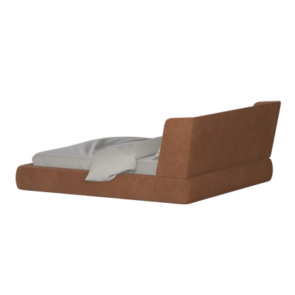 Valentina bed in Boucle Baloo Fabric