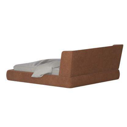 Valentina bed in Boucle Baloo Fabric