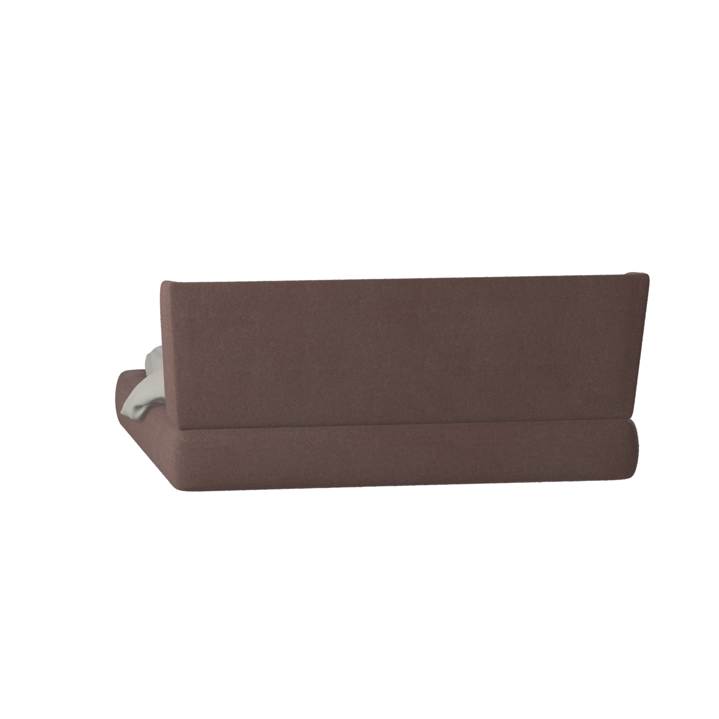 Valentina bed in Boucle Baloo Fabric