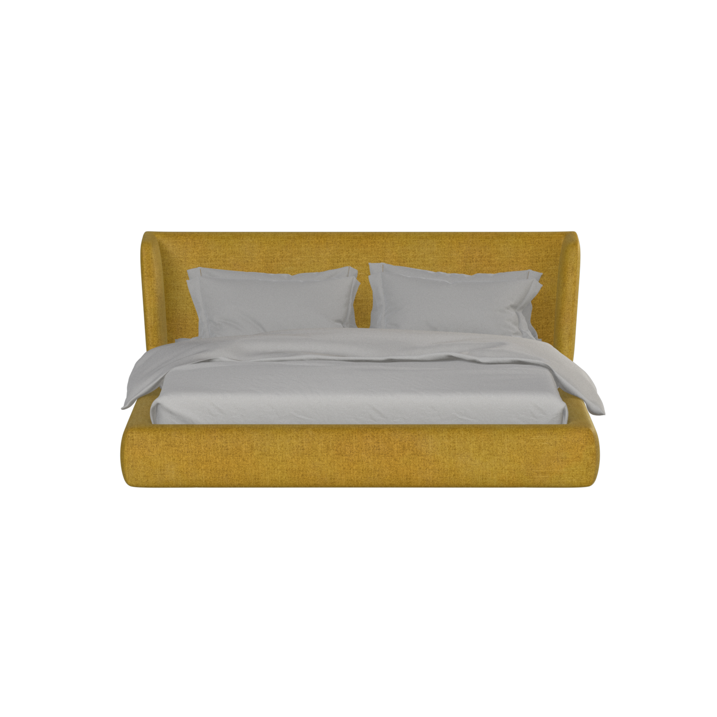 Valentina bed in Boucle Hevia Fabric