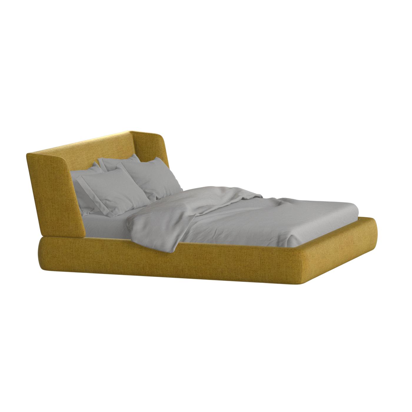 Valentina bed in Boucle Hevia Fabric