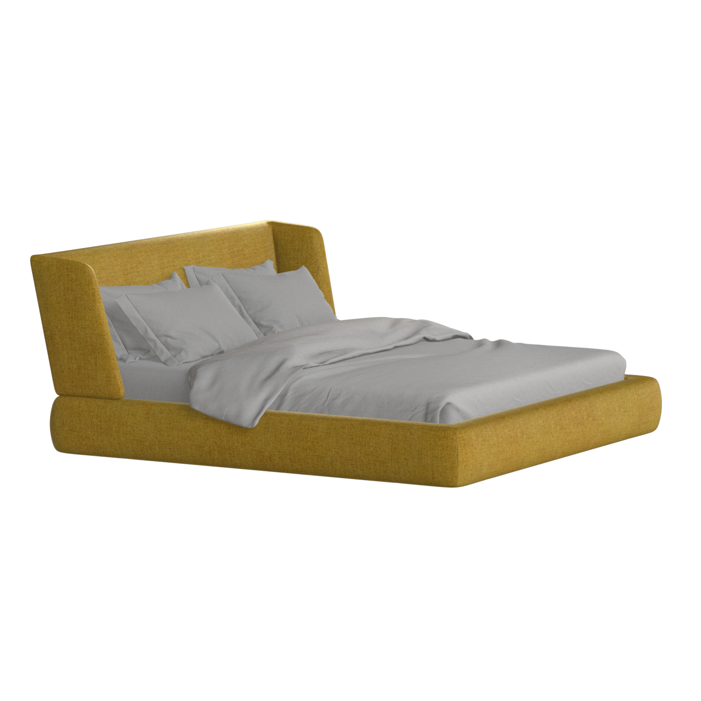 Valentina bed in Boucle Hevia Fabric