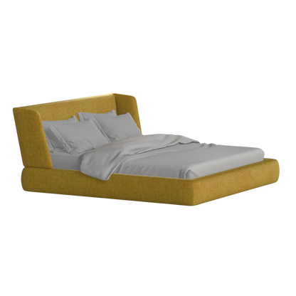 Valentina bed in Boucle Hevia Fabric