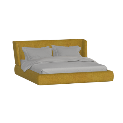 Valentina bed in Boucle Hevia Fabric