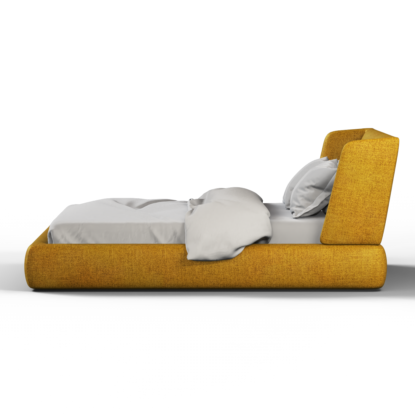 Valentina bed in Boucle Hevia Fabric