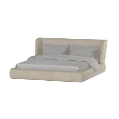 Valentina bed in Boucle Hevia Fabric