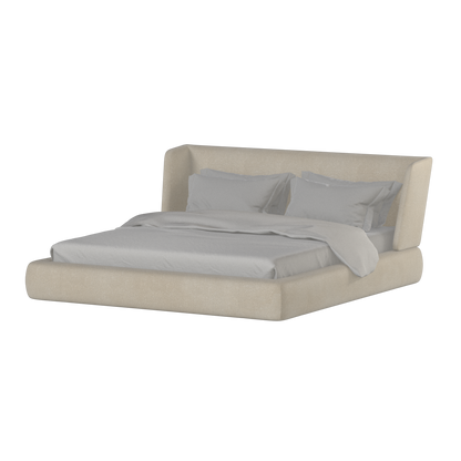 Valentina bed in Boucle Hevia Fabric