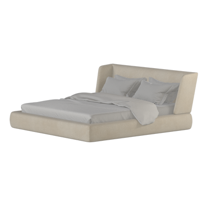 Valentina bed in Boucle Hevia Fabric