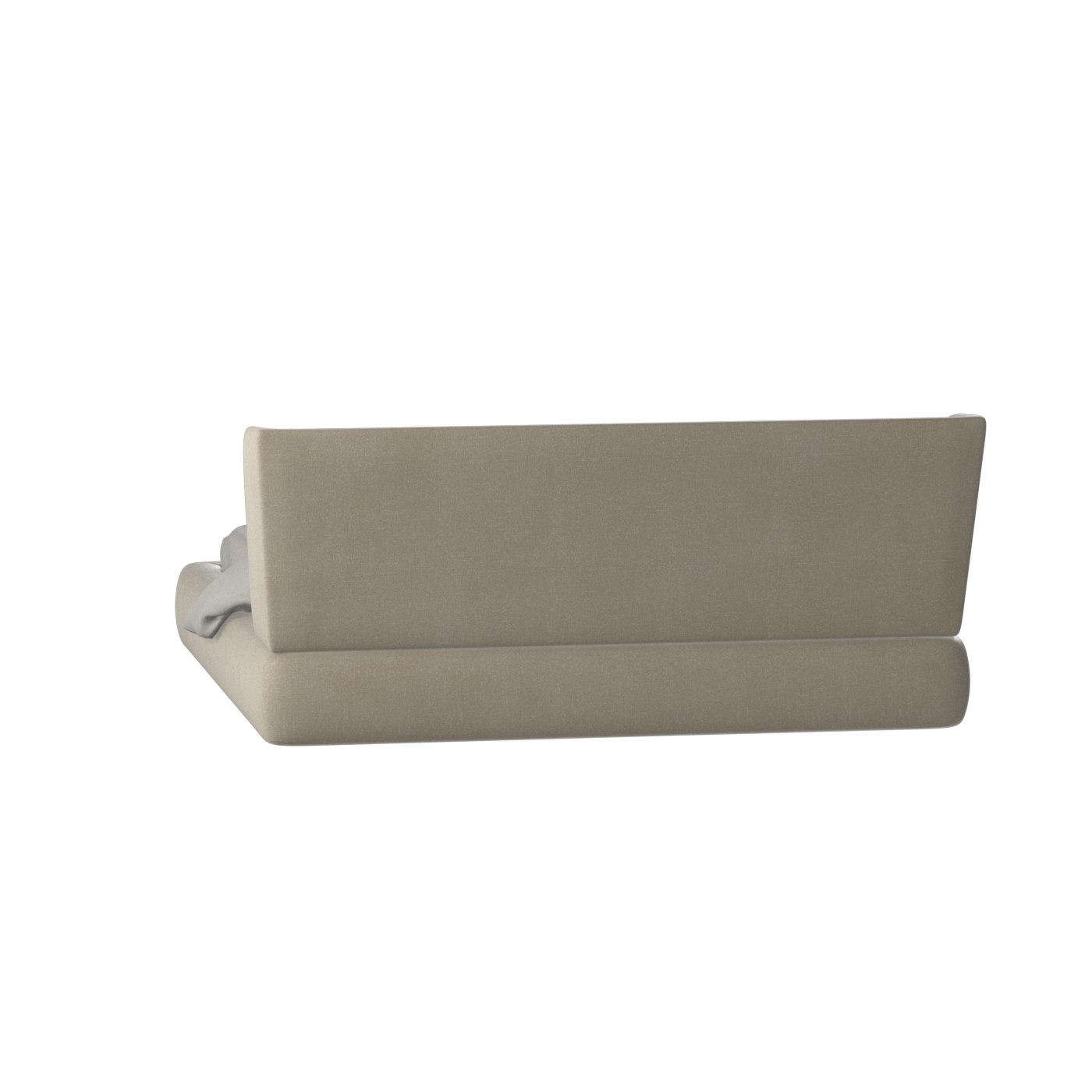 Valentina bed in Boucle Hevia Fabric