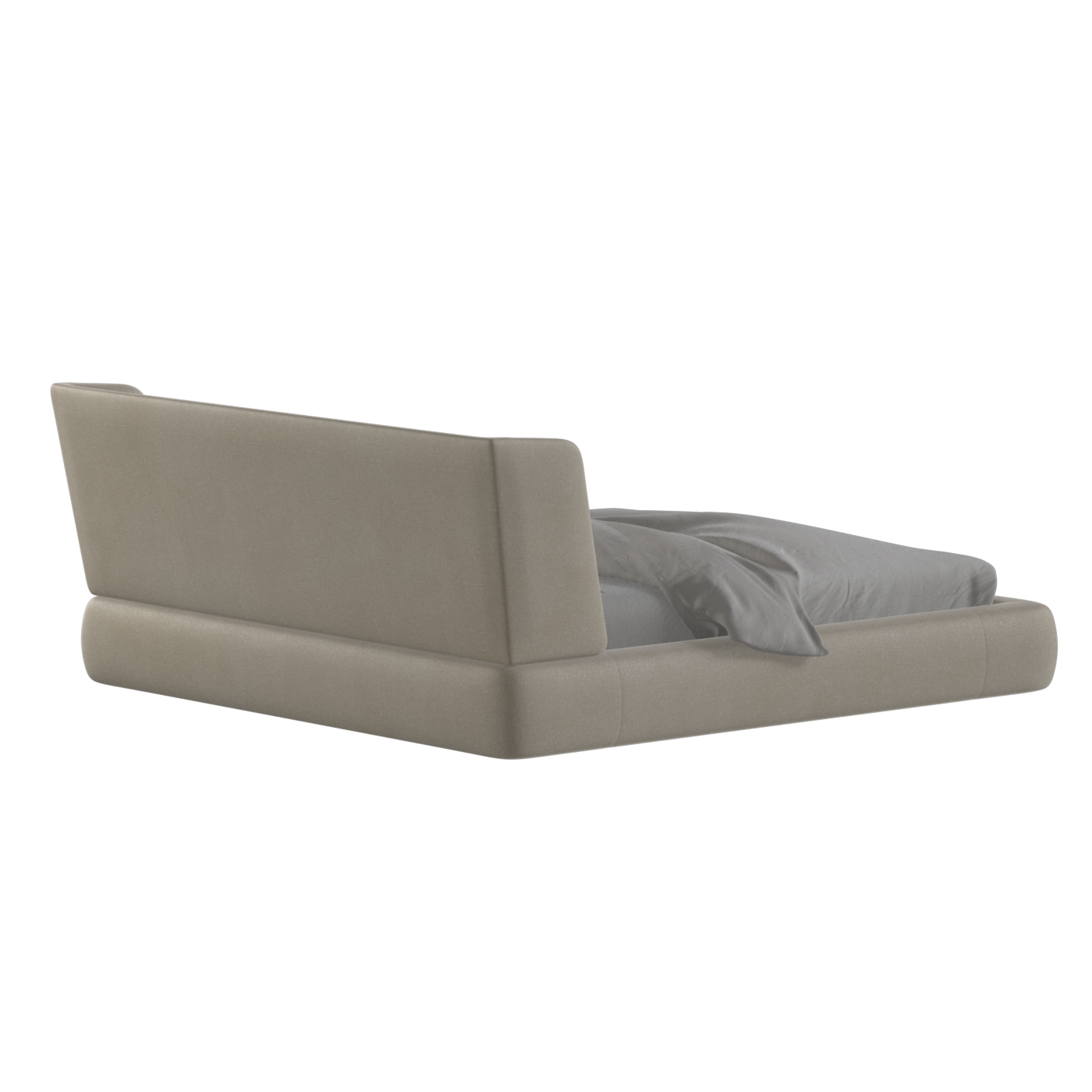 Valentina bed in Boucle Hevia Fabric