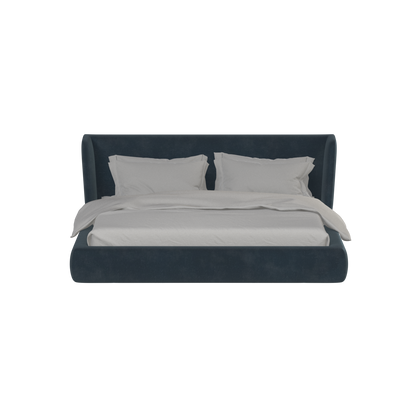 Valentina bed in Boucle Hevia Fabric
