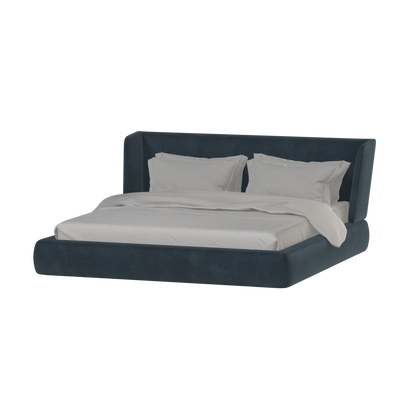 Valentina bed in Boucle Hevia Fabric