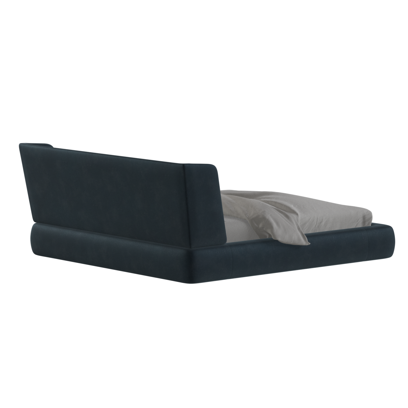 Valentina bed in Boucle Hevia Fabric