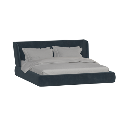 Valentina bed in Boucle Hevia Fabric