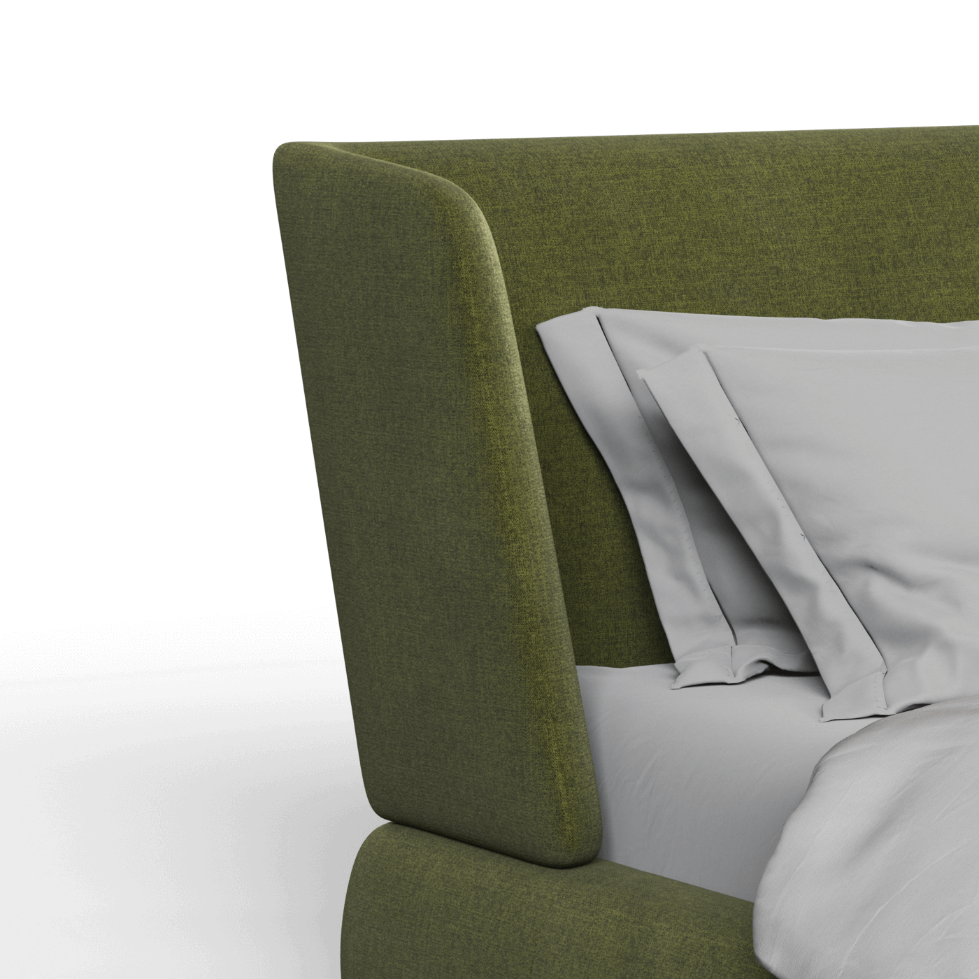 Lit Valentina en tissu Boucle Hevia 
