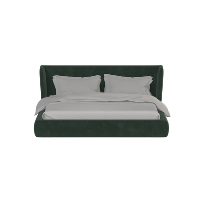 Valentina bed in Boucle Hevia Fabric